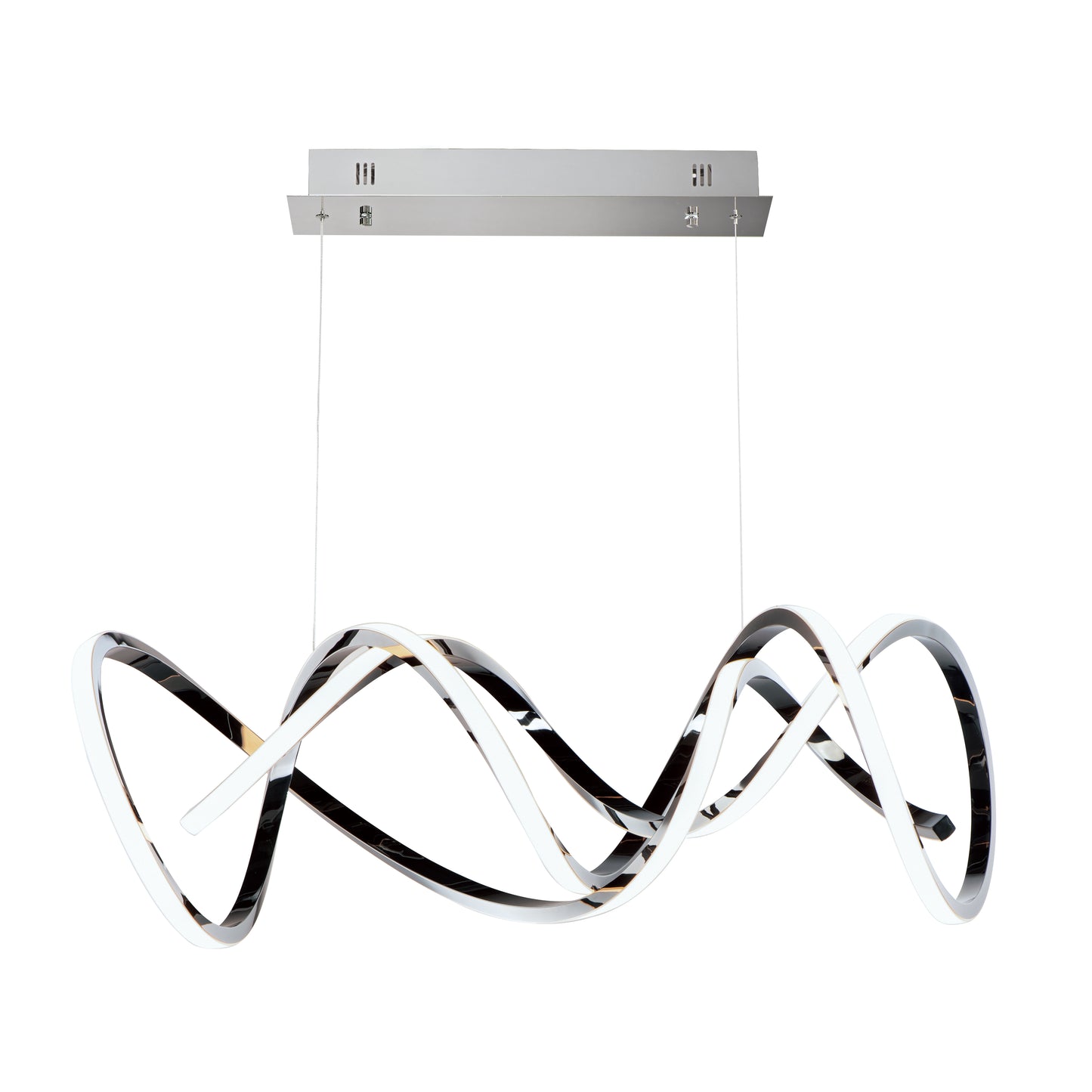 Signature LED Pendant Black Chrome by ET2