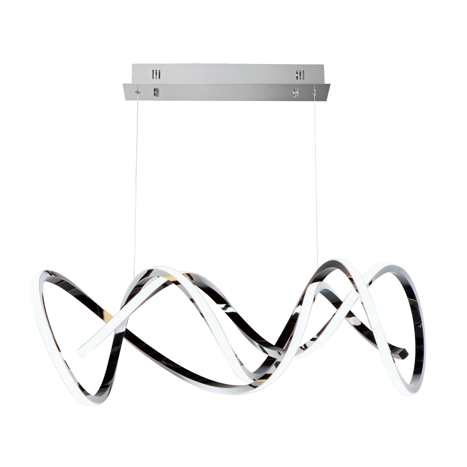 Signature LED Pendant Black Chrome by ET2