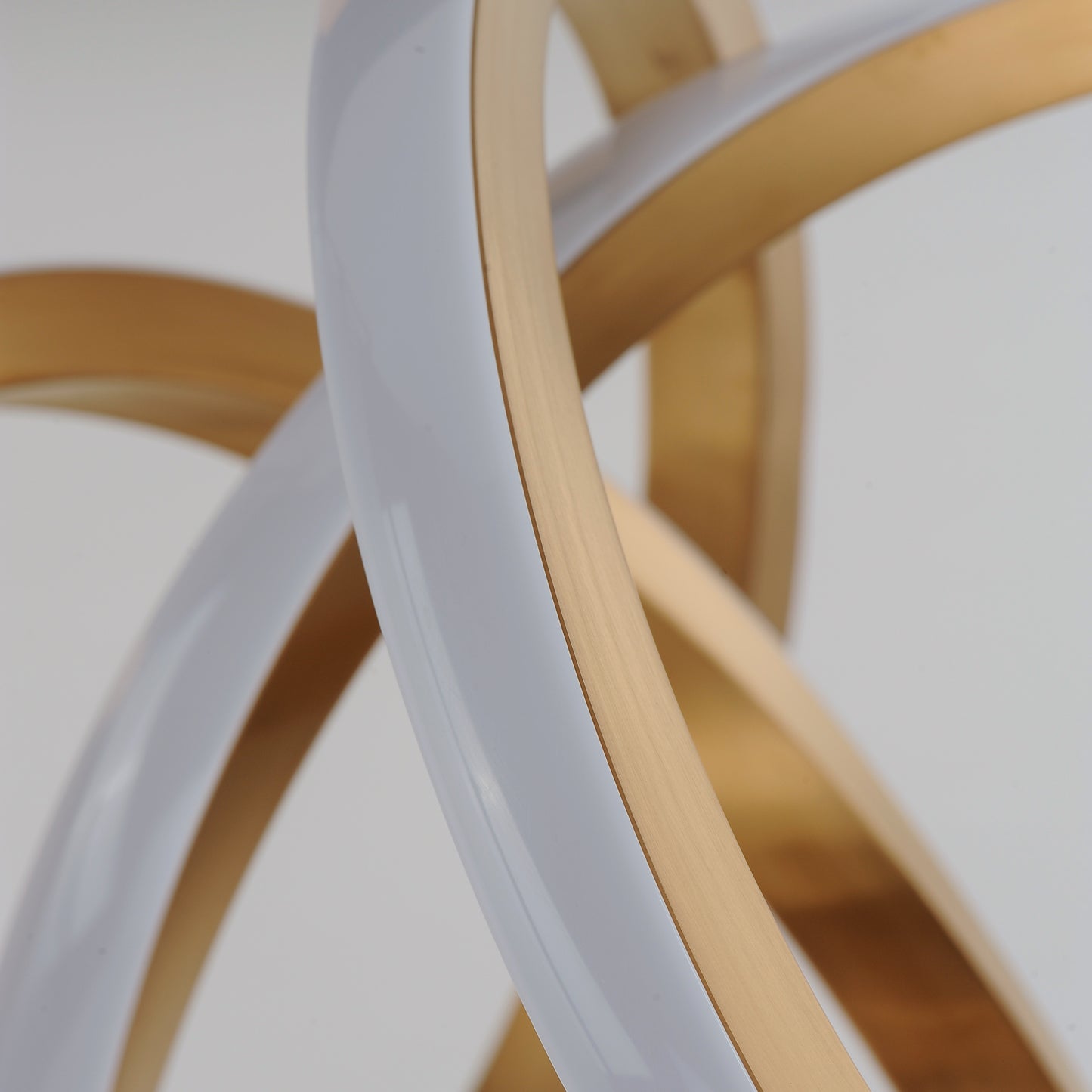 Signature LED Pendant Brushed Champagne by ET2
