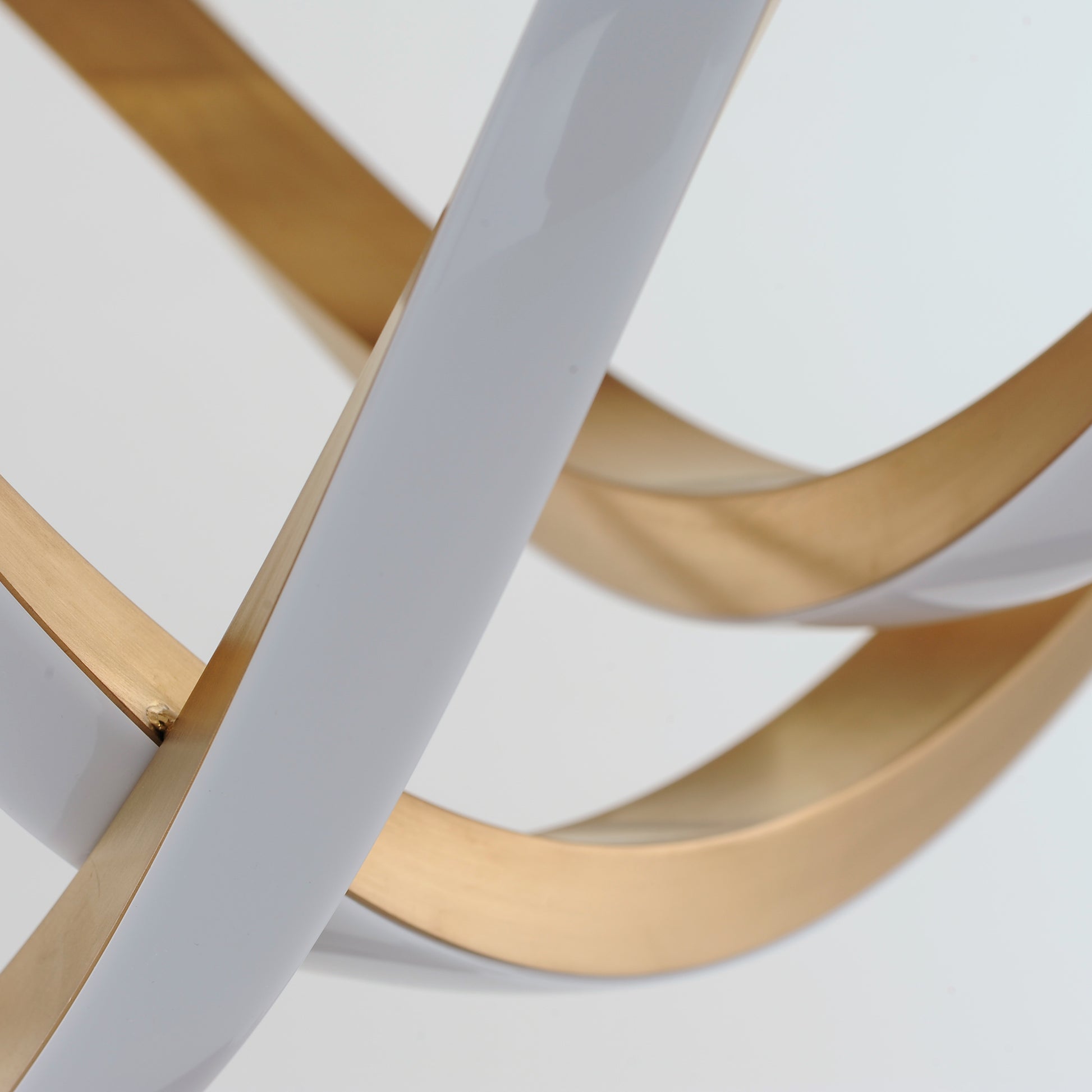 Signature LED Pendant Brushed Champagne by ET2