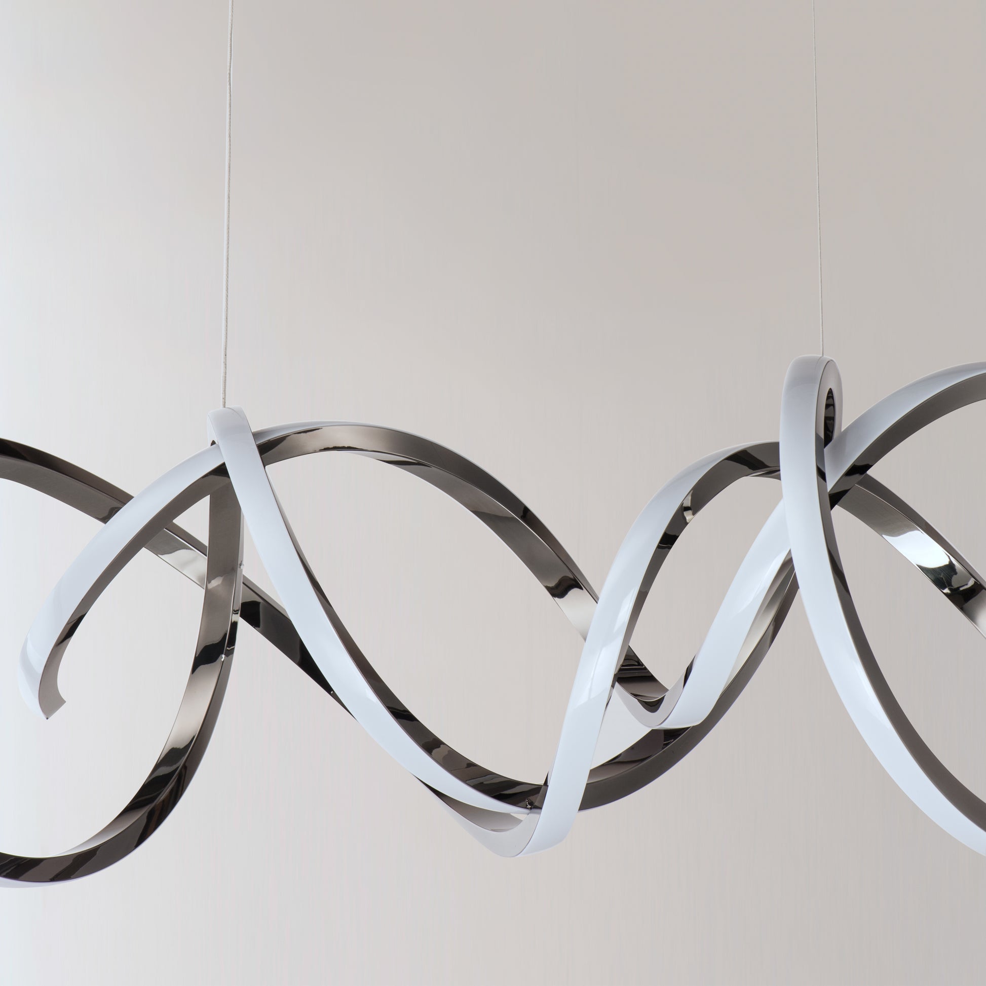 Signature LED Pendant Black Chrome by ET2