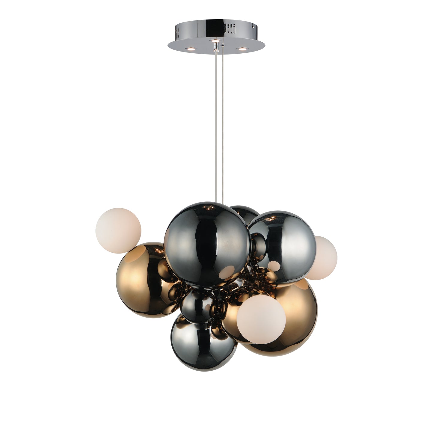 Stormy 7-Light LED Pendant Multi-Plated by ET2