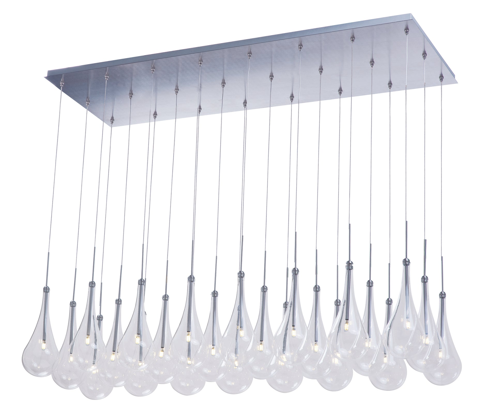 Larmes 24-Light LED Pendant Polished Chrome by ET2