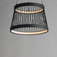 Loom 20" LED Pendant Black by ET2