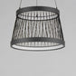 Loom 20" LED Pendant Black by ET2