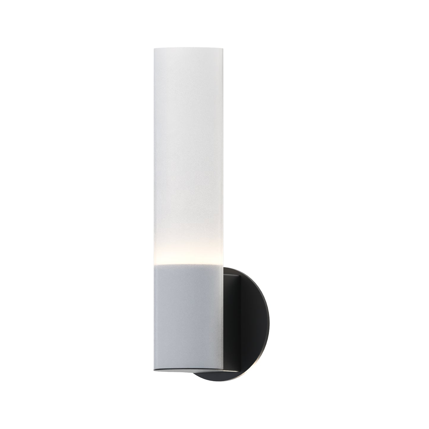 Highball Frosted LED Wall Sconce Black by ET2