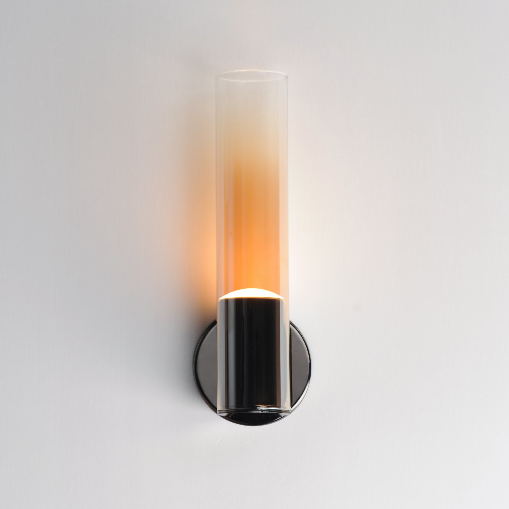 Highball Amber LED Wall Sconce Gunmetal by ET2