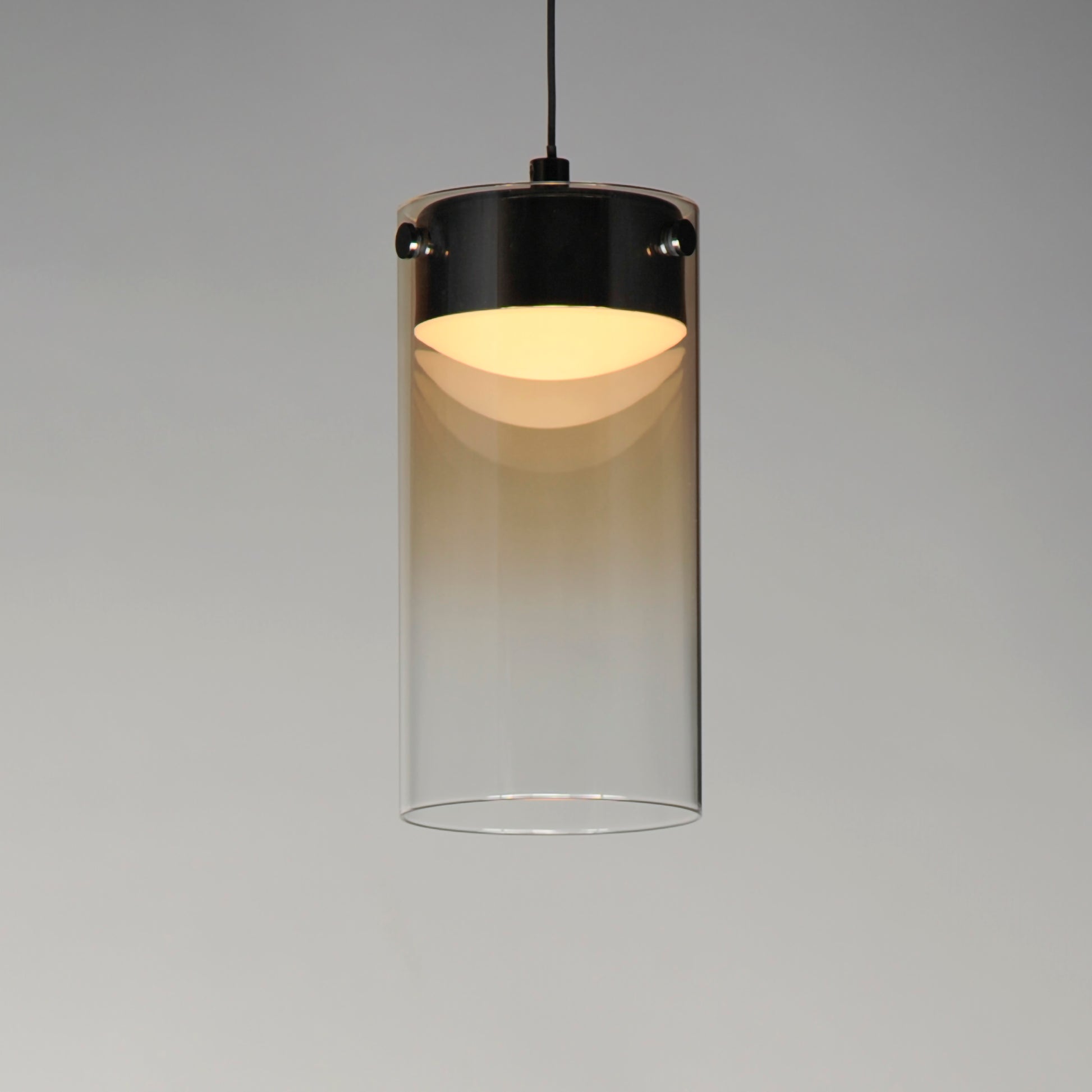 Highball Amber LED Mini Pendant Gunmetal by ET2