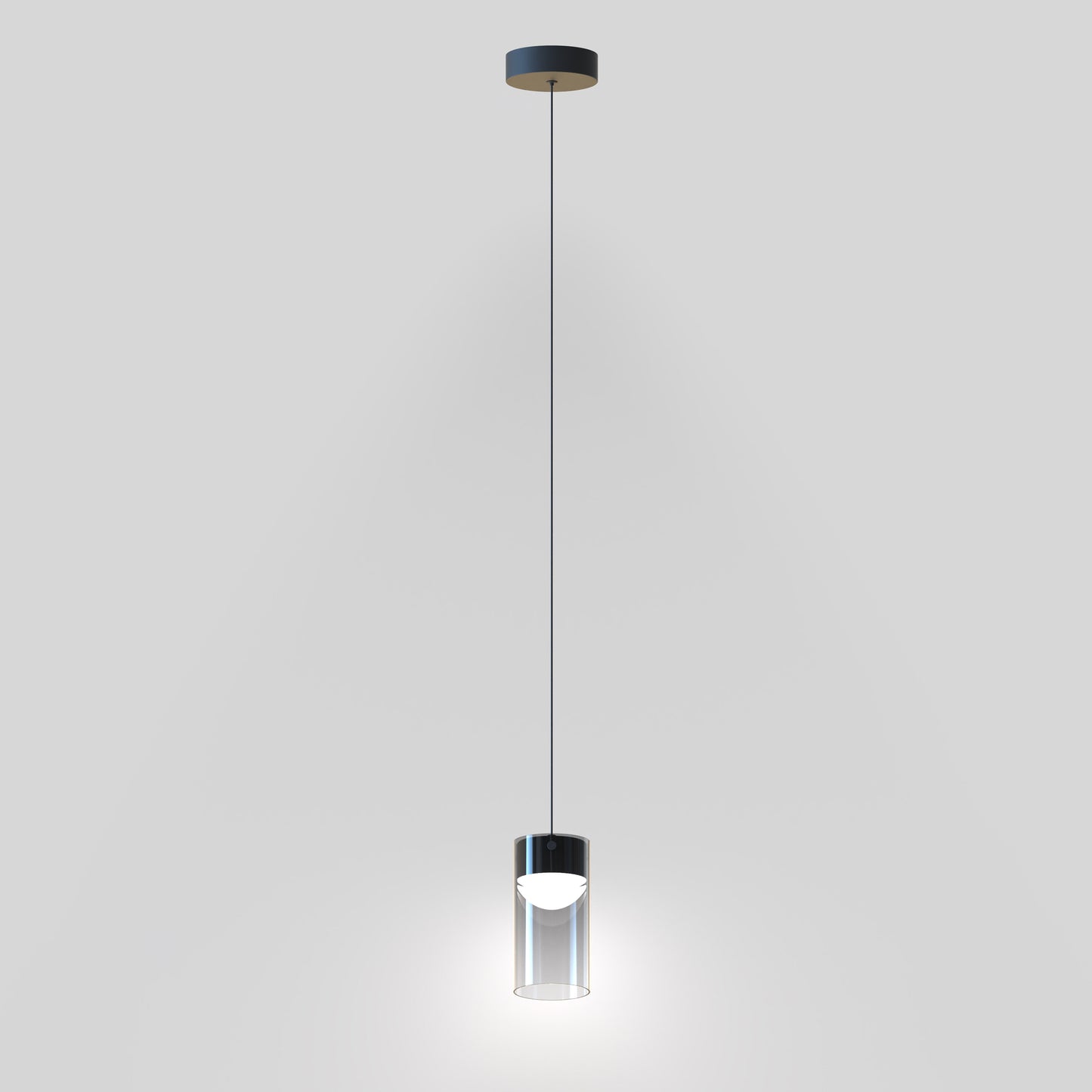 Highball Smoke LED Mini Pendant Gunmetal by ET2