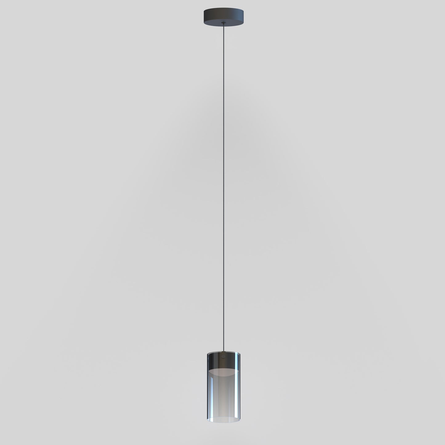 Highball Smoke LED Mini Pendant Gunmetal by ET2