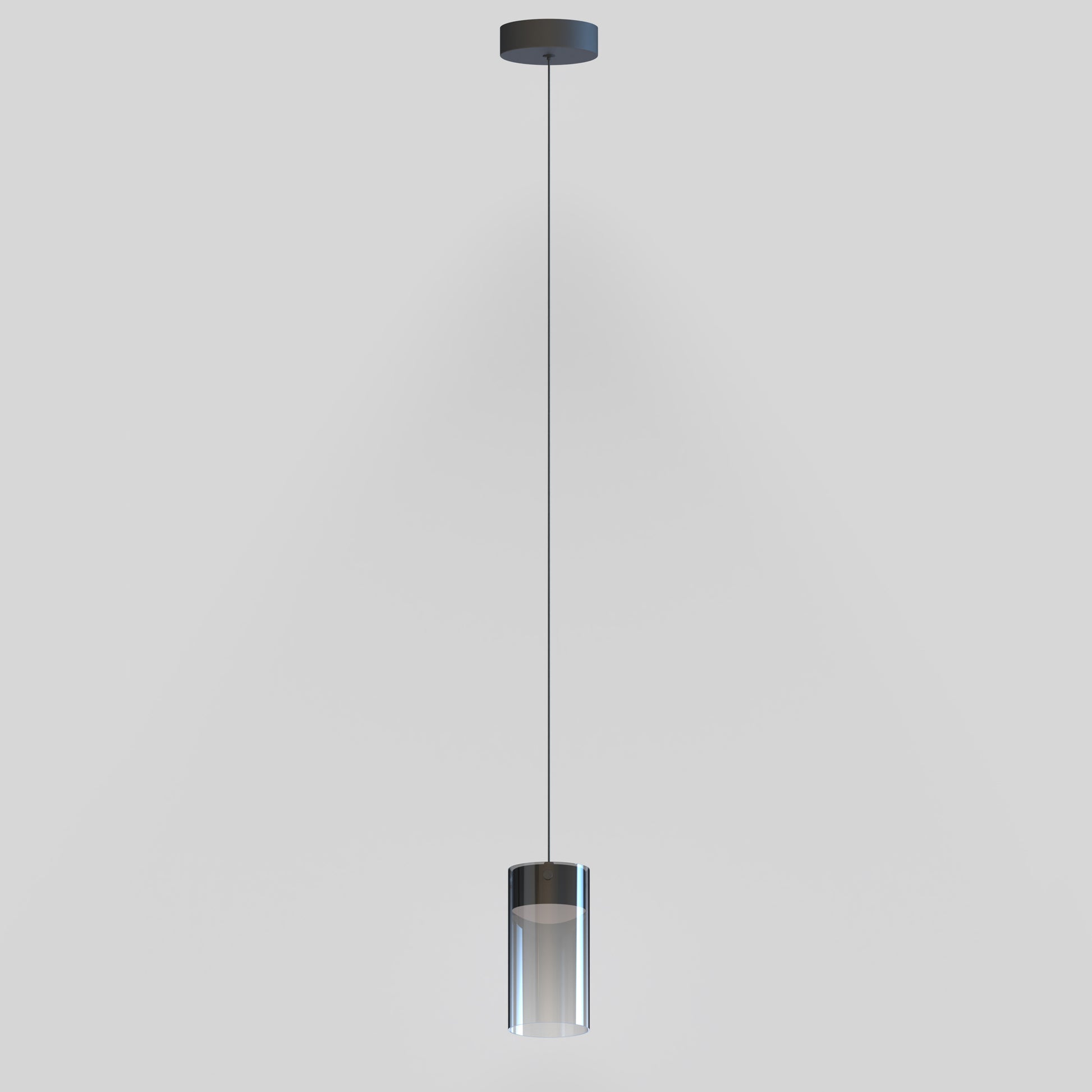Highball Smoke LED Mini Pendant Gunmetal by ET2