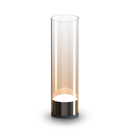 Highball Amber LED Table Lamp Gunmetal by ET2
