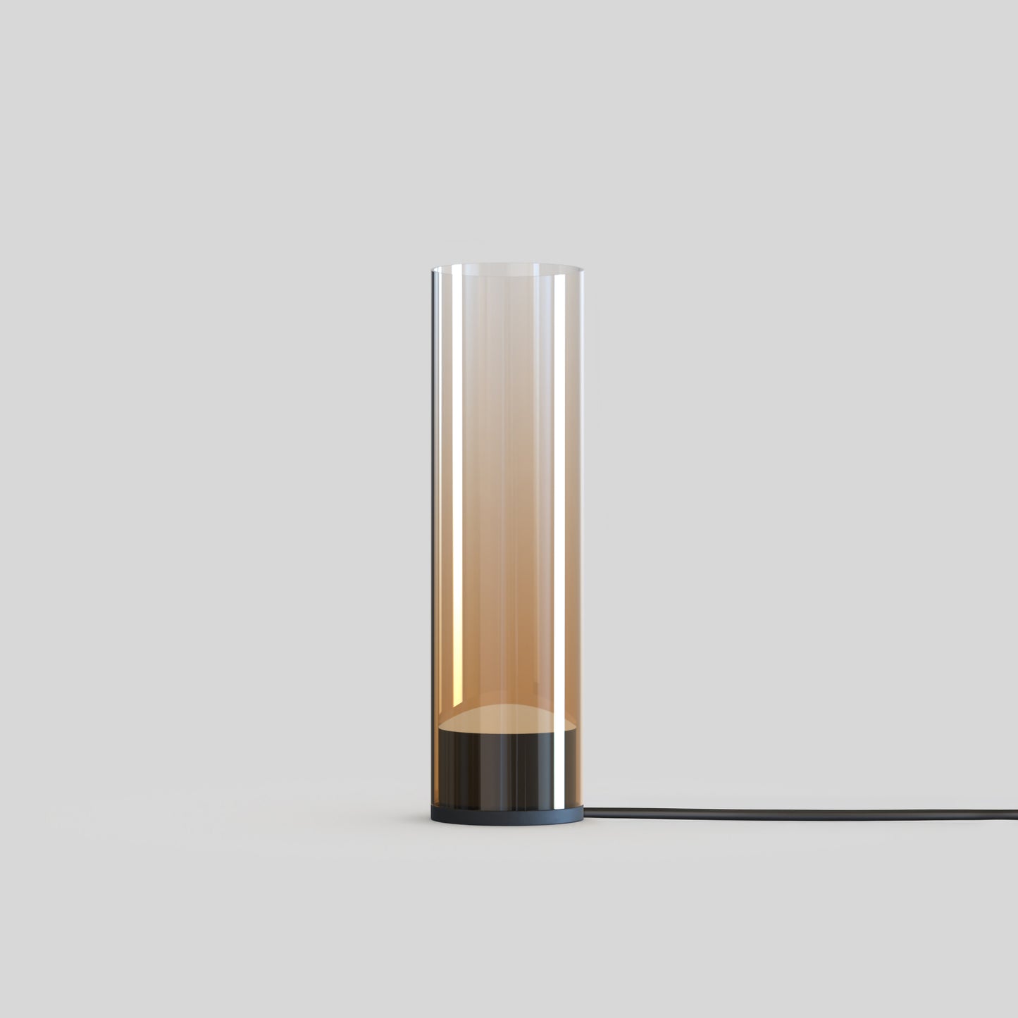 Highball Amber LED Table Lamp Gunmetal by ET2