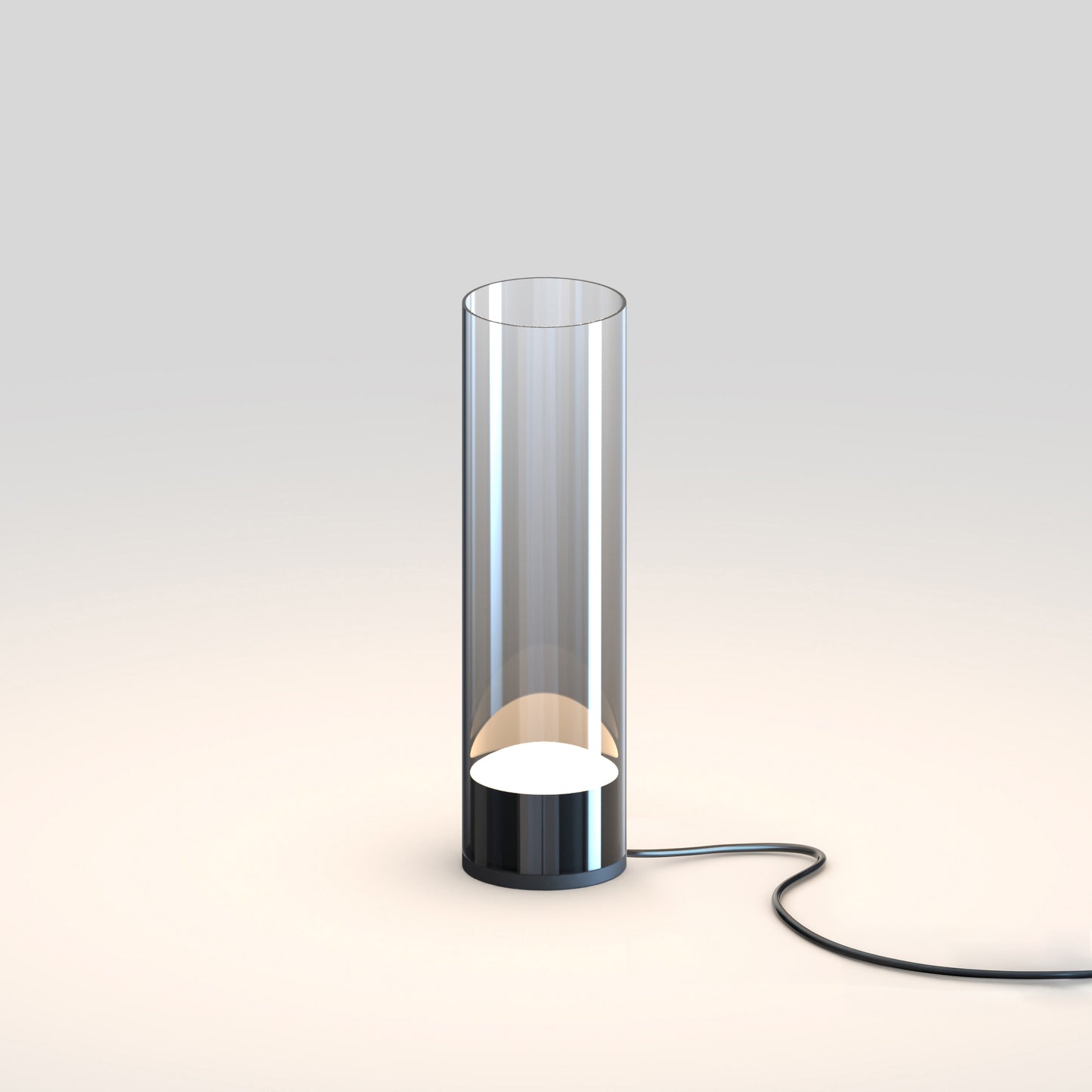 Highball Smoke LED Table Lamp Gunmetal by ET2