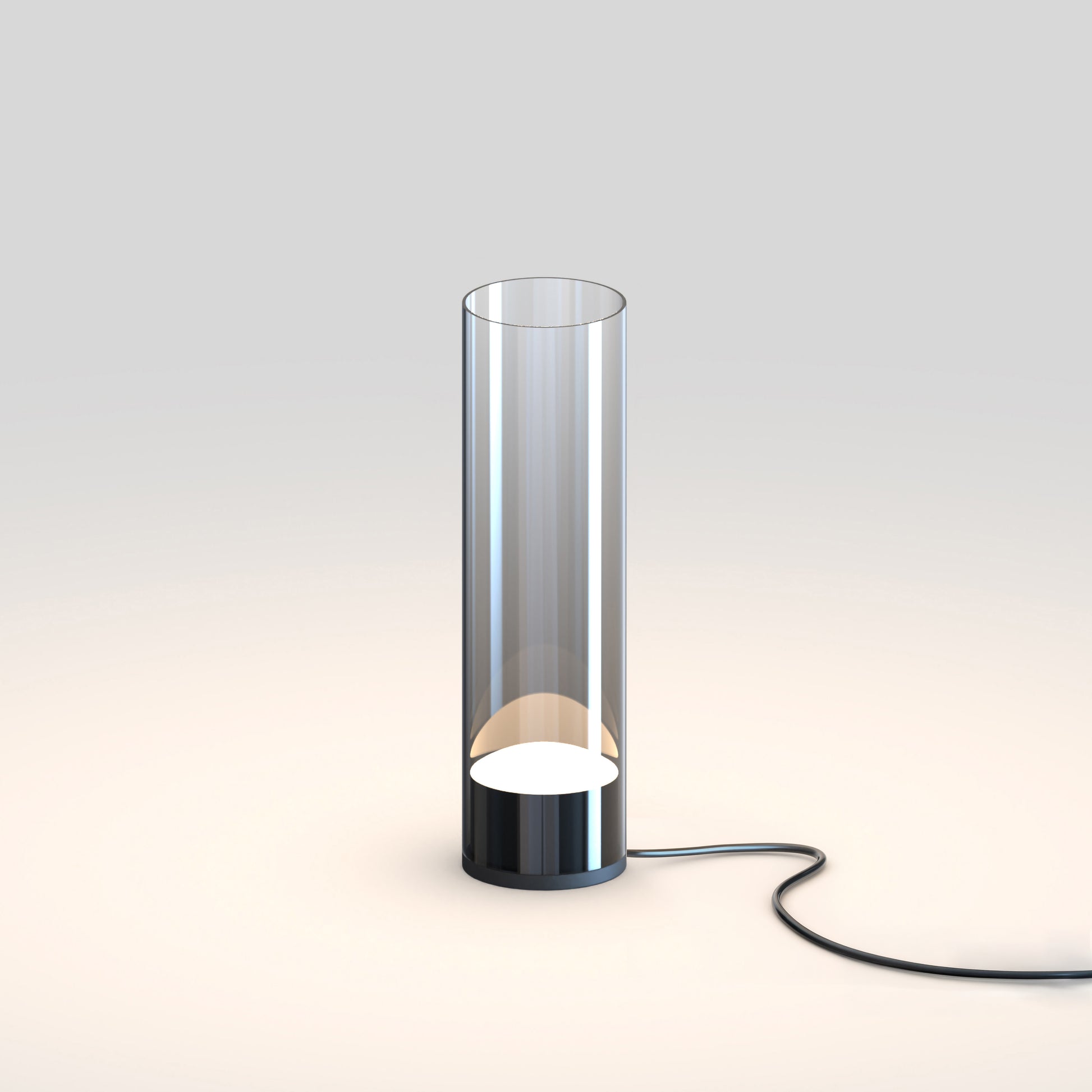 Highball Smoke LED Table Lamp Gunmetal by ET2