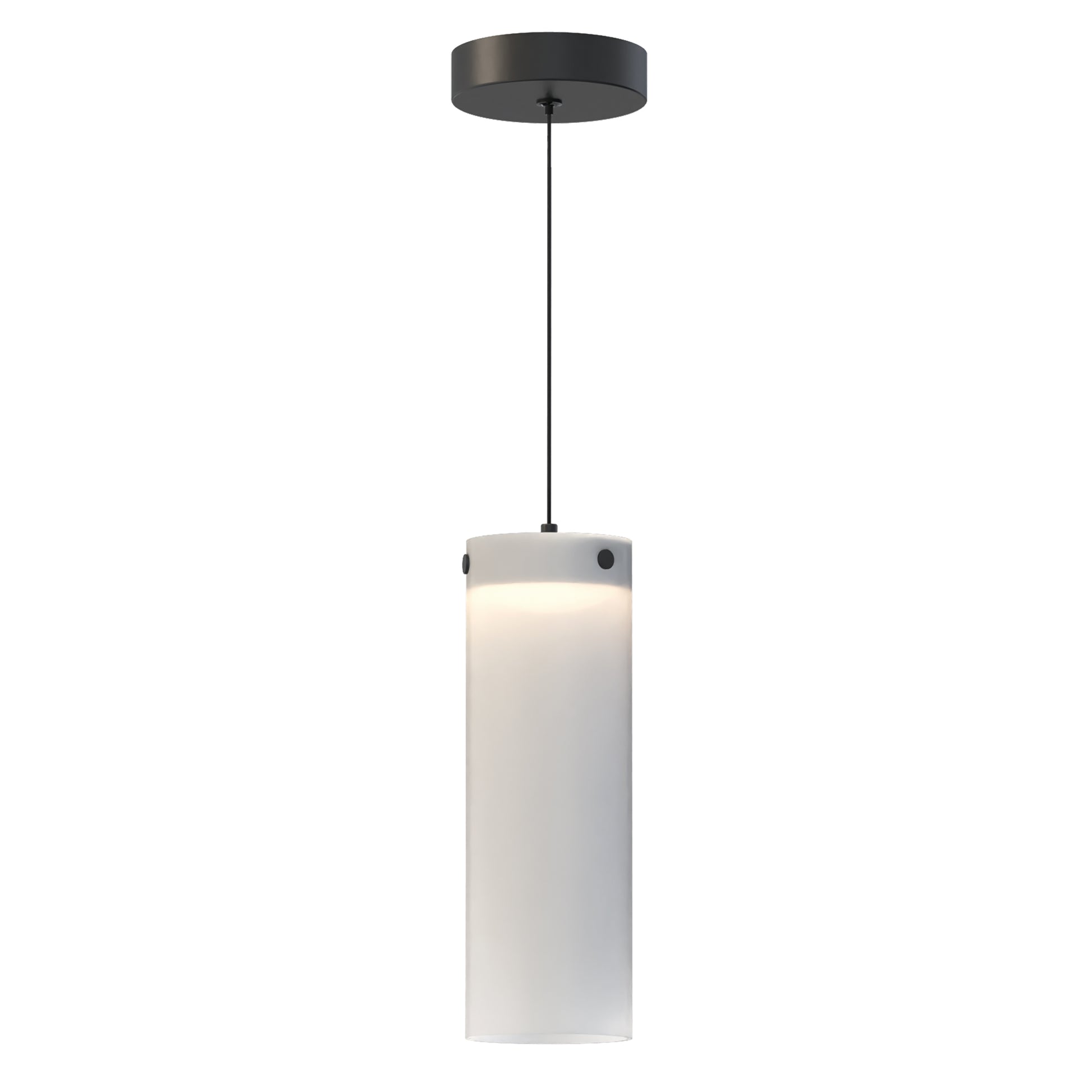 Highball Frosted LED Pendant Black by ET2