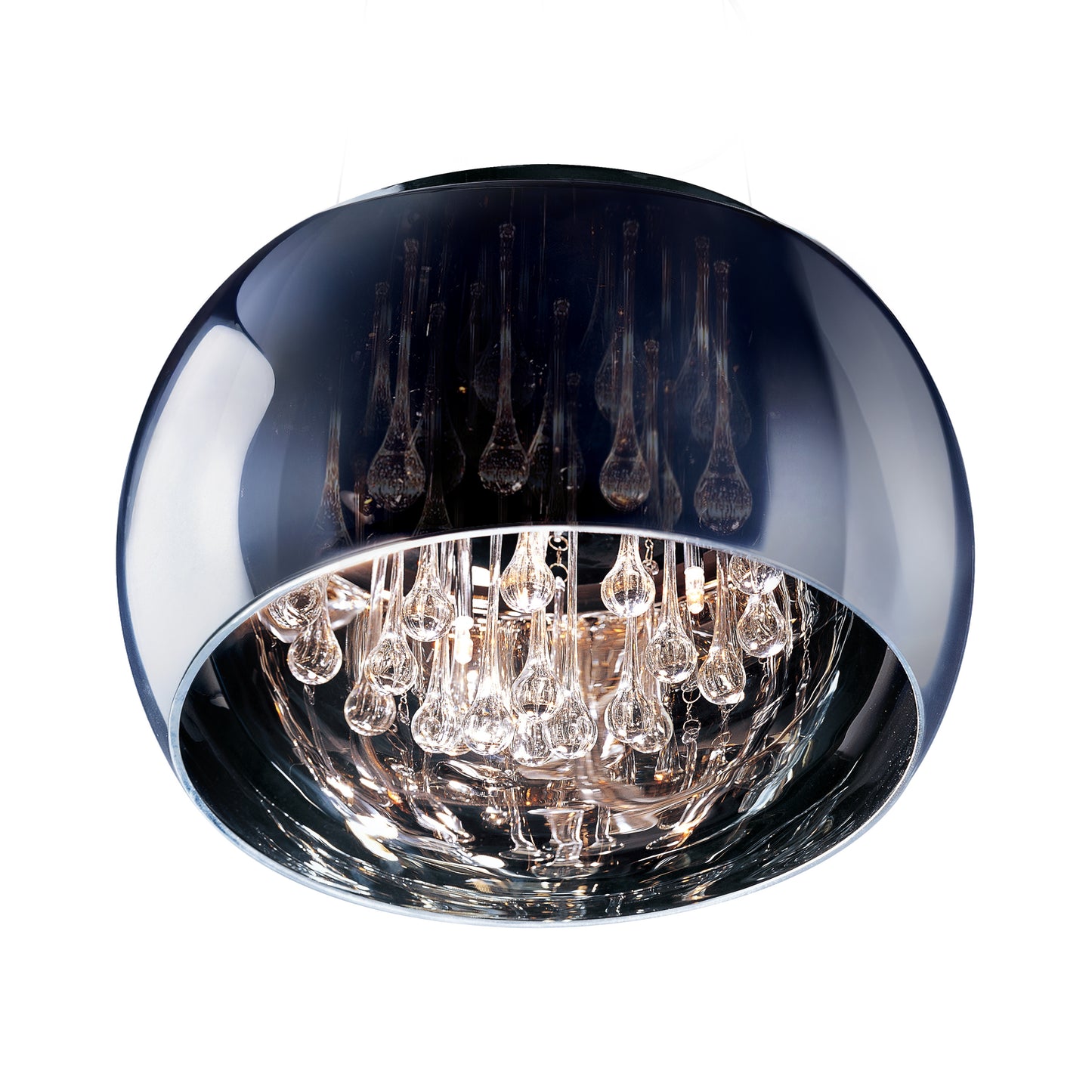 Sense 5-Light Flush Mount Polished Chrome by ET2