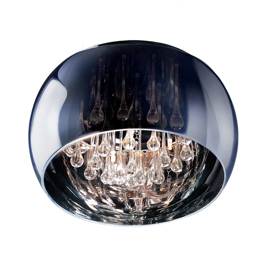Sense 5-Light Flush Mount Polished Chrome by ET2
