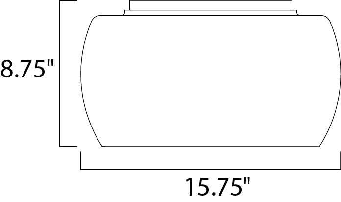 Sense 5-Light Flush Mount Polished Chrome by ET2