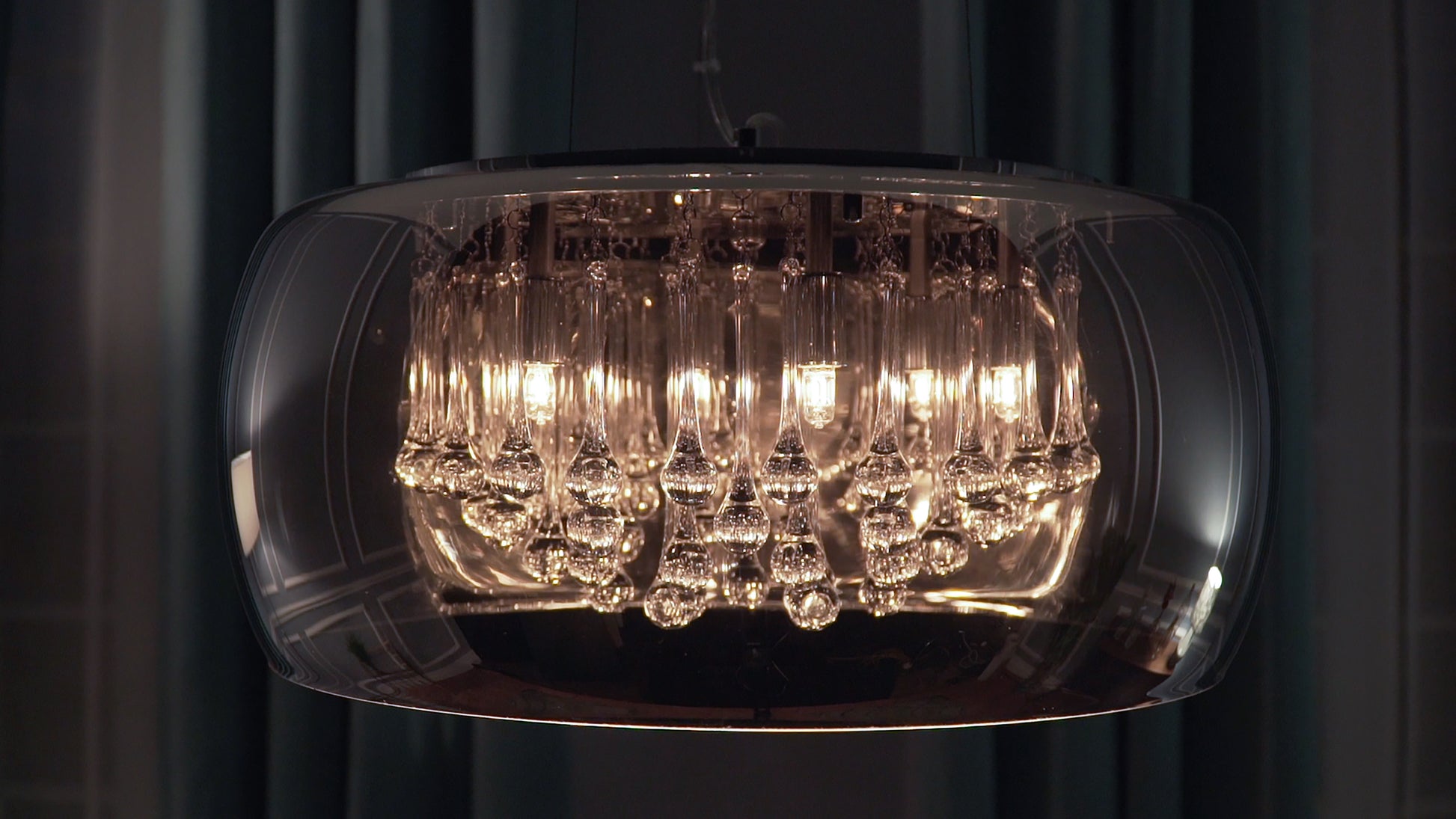 Sense 5-Light Flush Mount Polished Chrome by ET2