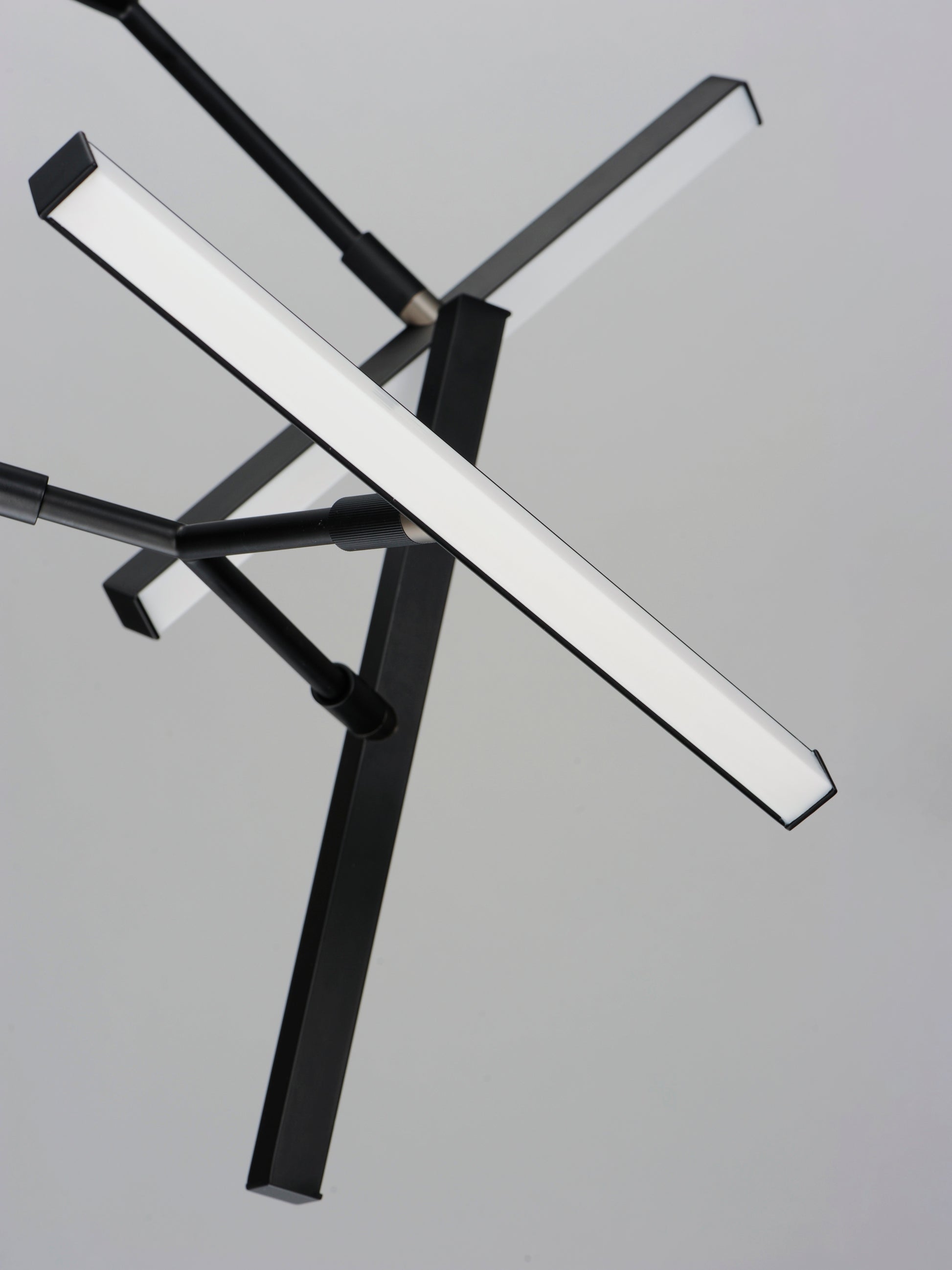 Robotica 5-Light LED Pendant Black by ET2