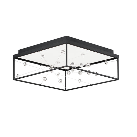 Entanglement LED Flush Mount Black by ET2