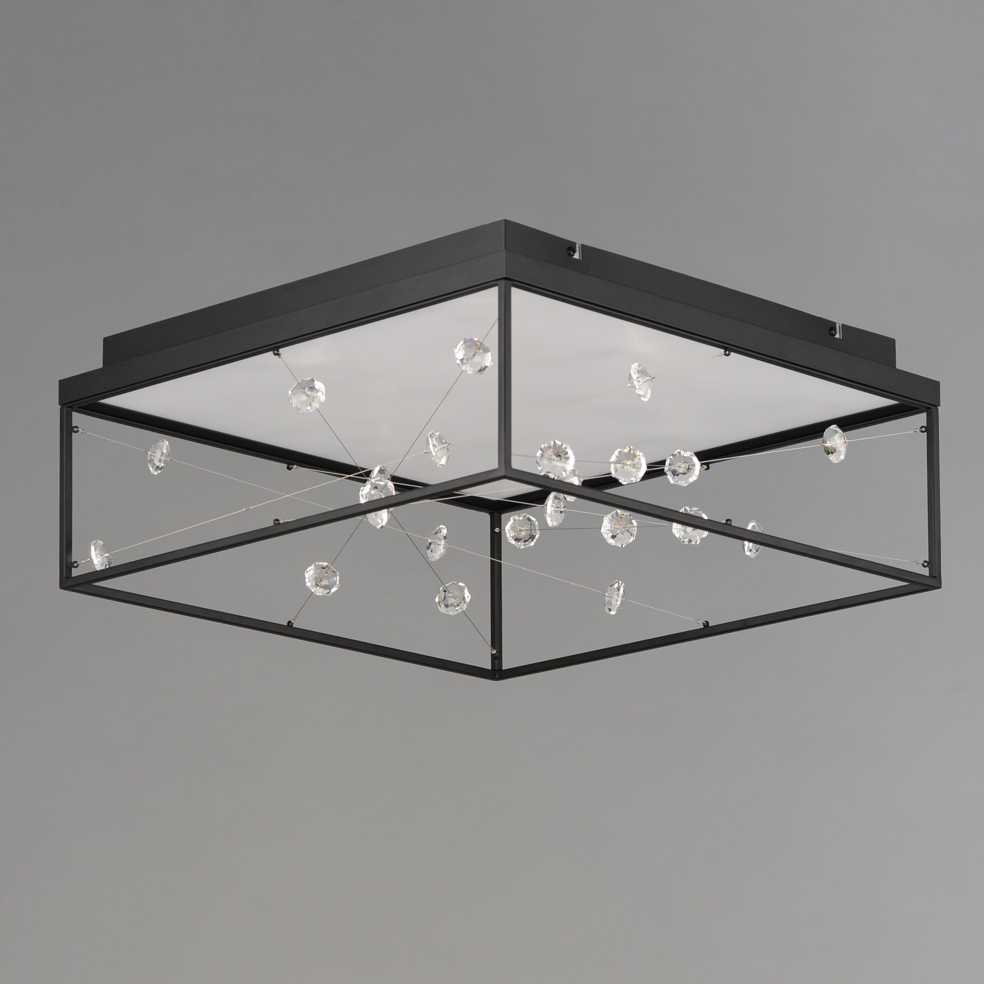 Entanglement LED Flush Mount Black by ET2