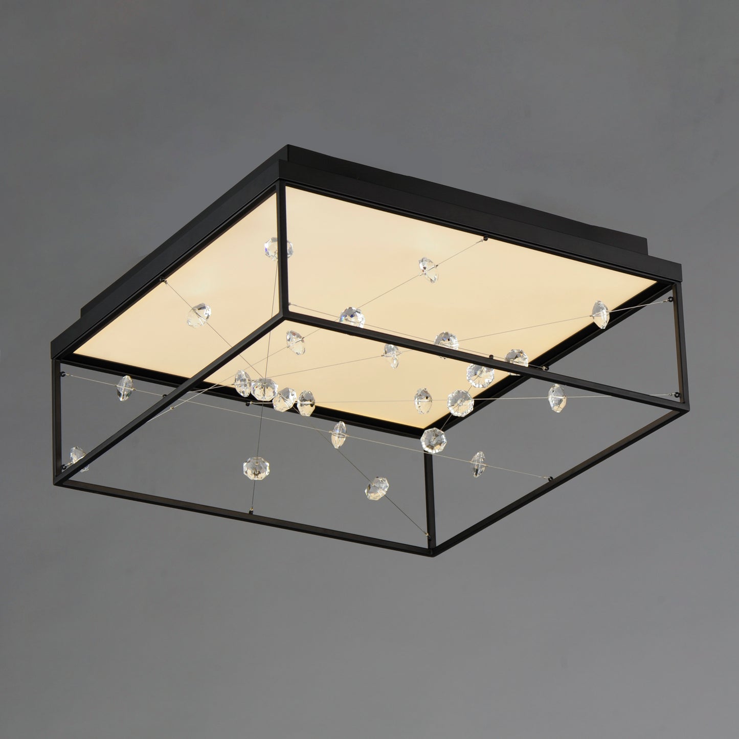 Entanglement LED Flush Mount Black by ET2
