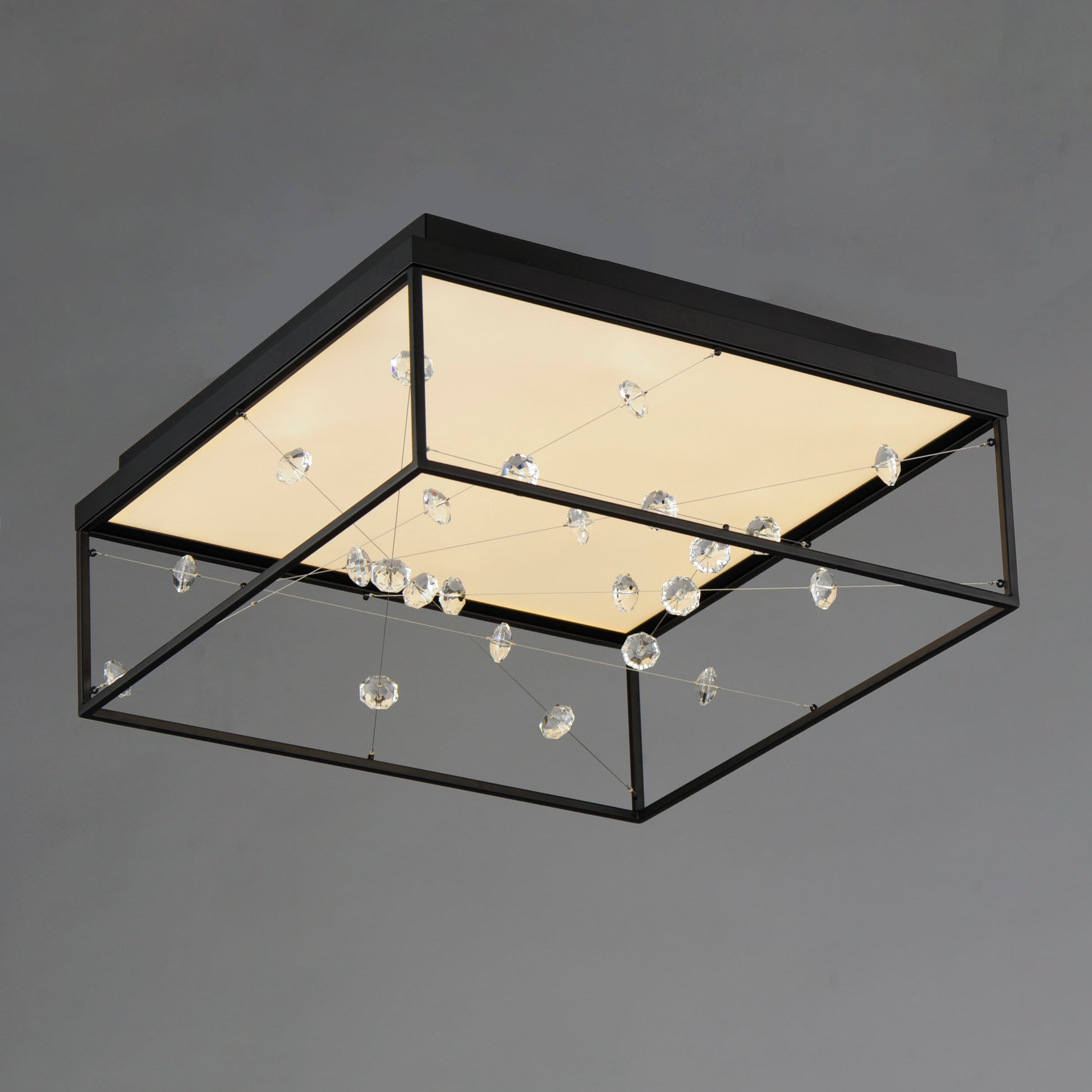 Entanglement LED Flush Mount Black by ET2