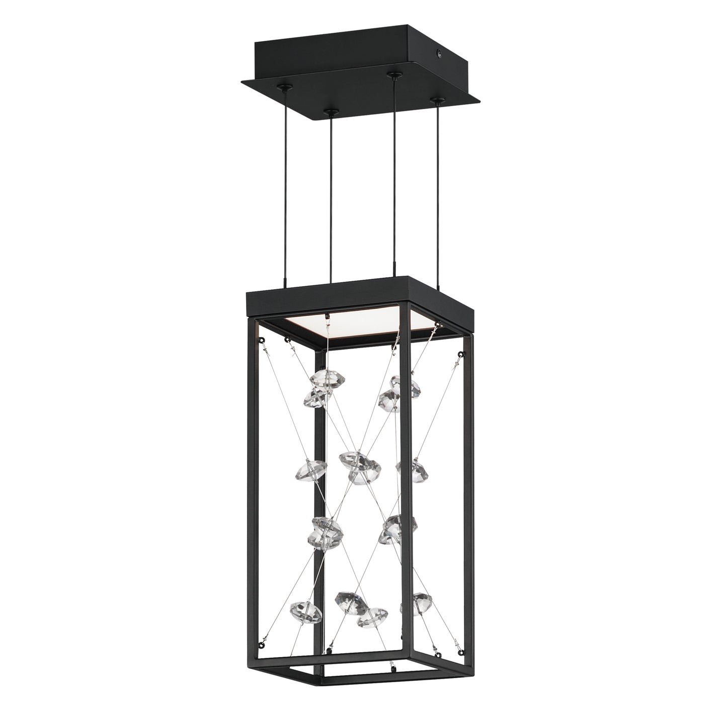 Entanglement LED Pendant Black by ET2
