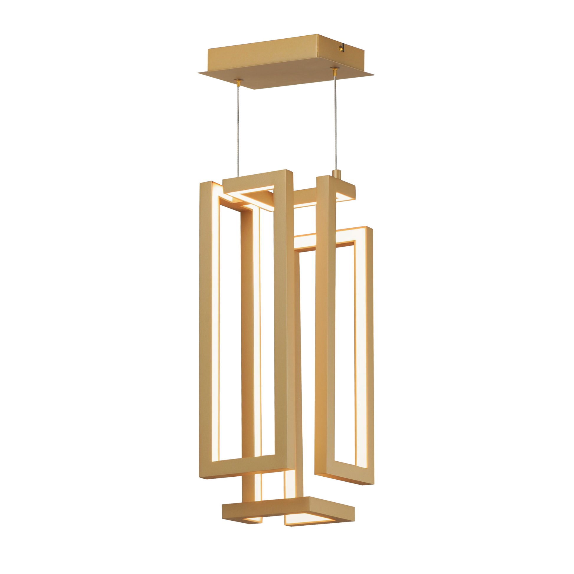 Penrose 18" LED Pendant Gold by ET2