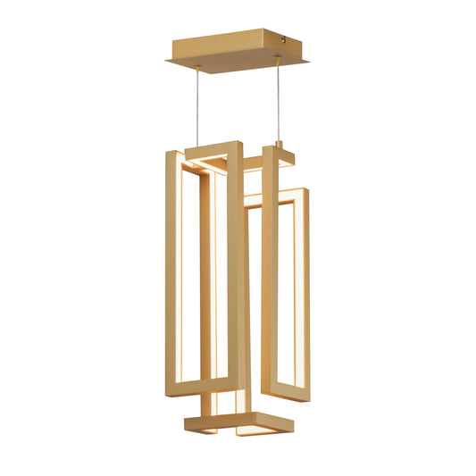Penrose 18" LED Pendant Gold by ET2