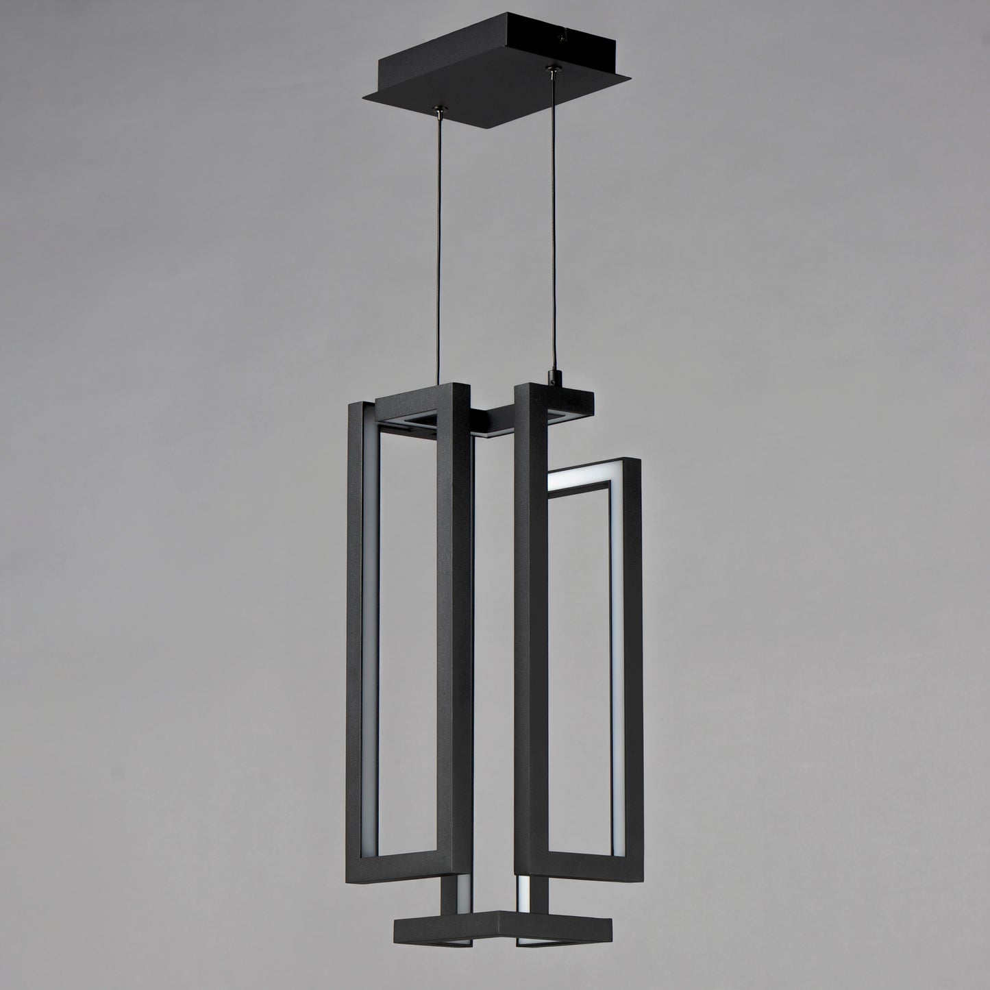 Penrose 18" LED Pendant Black by ET2