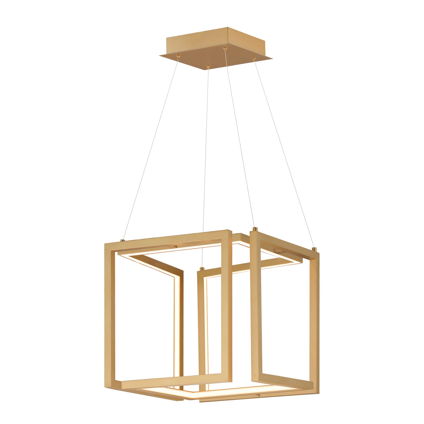 Penrose 16" LED Pendant Gold by ET2