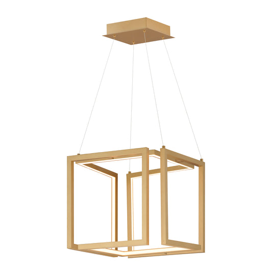 Penrose 16" LED Pendant Gold by ET2