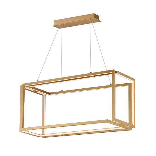 Penrose LED Linear LED Pendant Gold by ET2