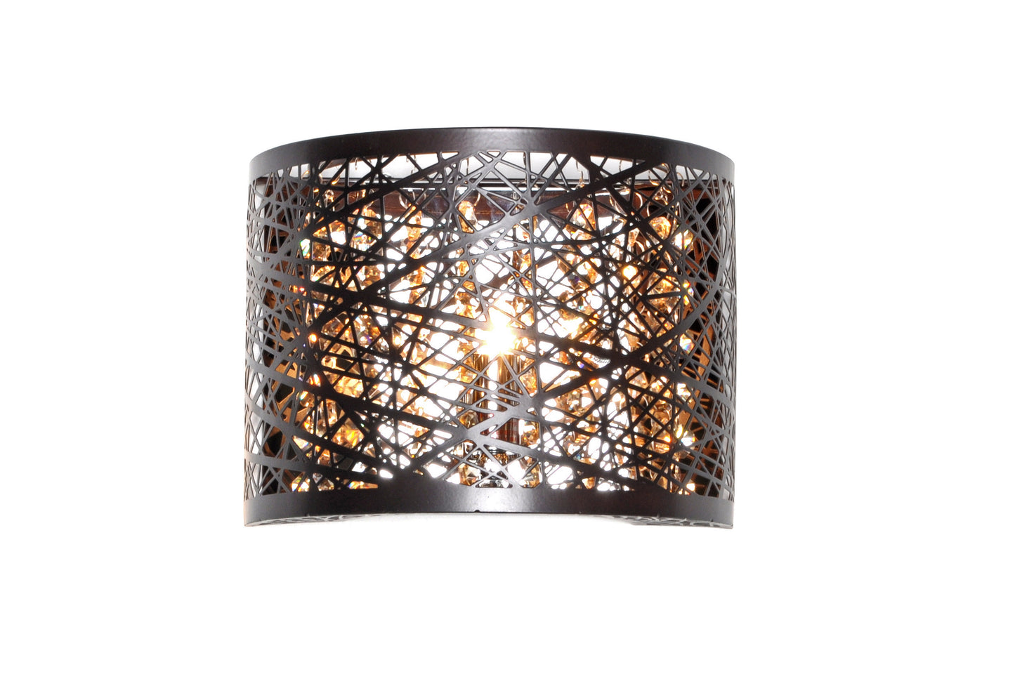 Inca Wall Sconce with LED Bulb Bronze by ET2