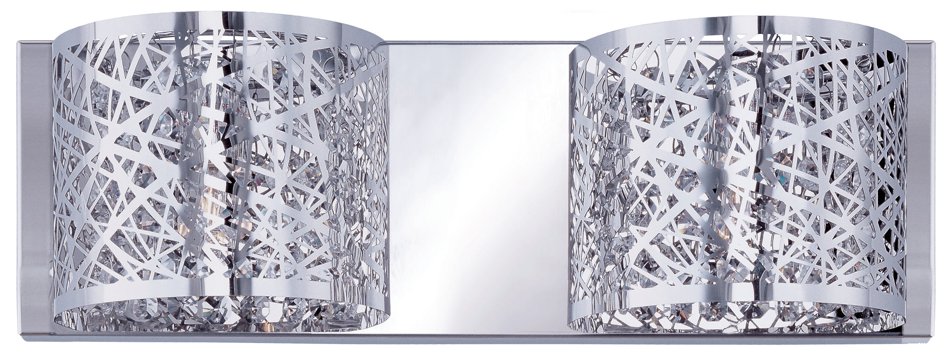 Inca 2-Light Wall Mount Polished Chrome by ET2