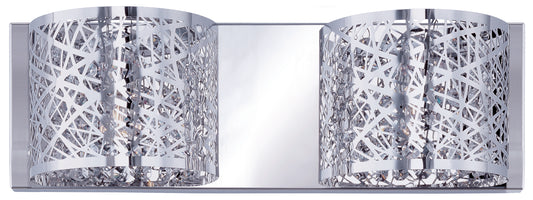 Inca 2-Light Wall Mount Polished Chrome by ET2