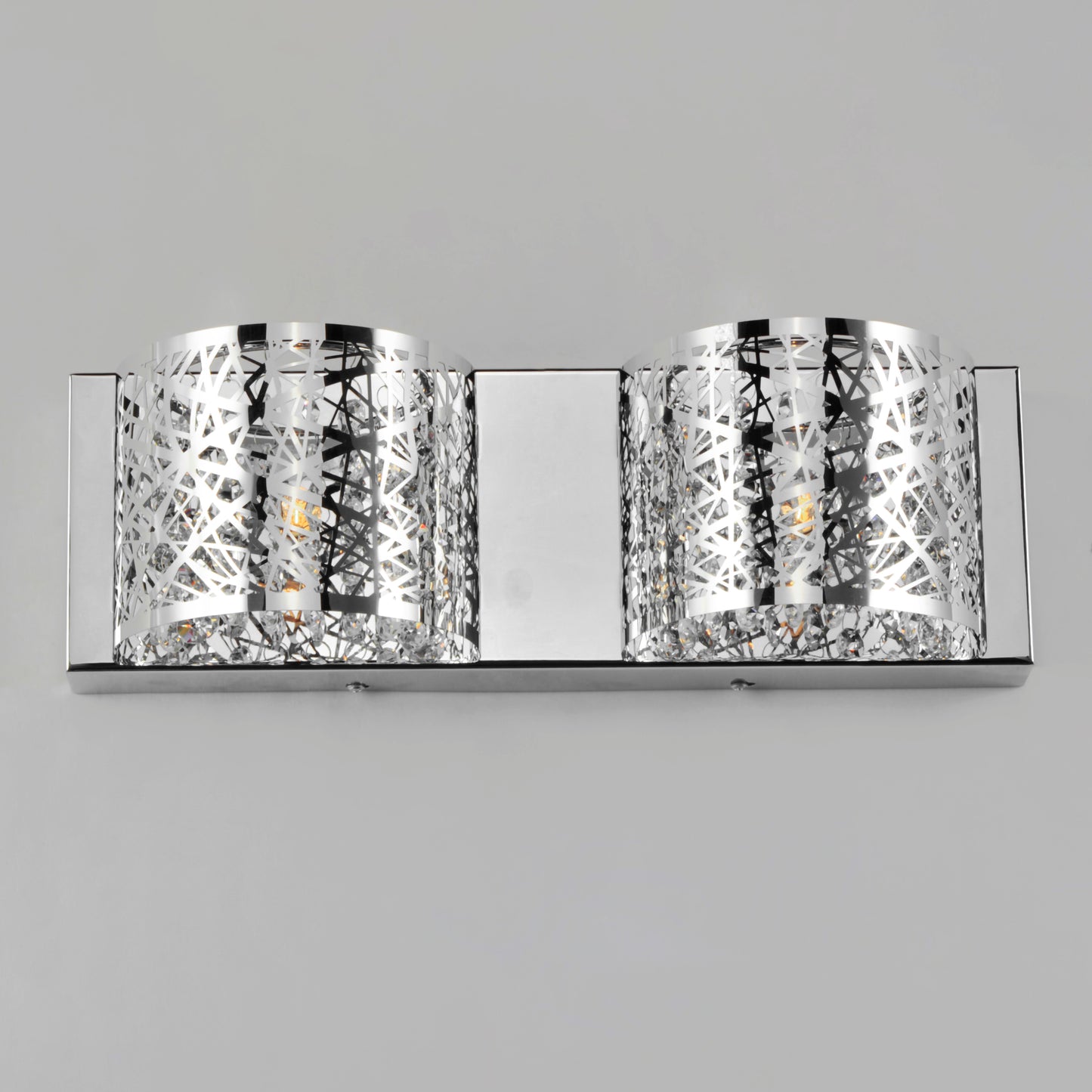 Inca 2-Light Wall Mount Polished Chrome by ET2