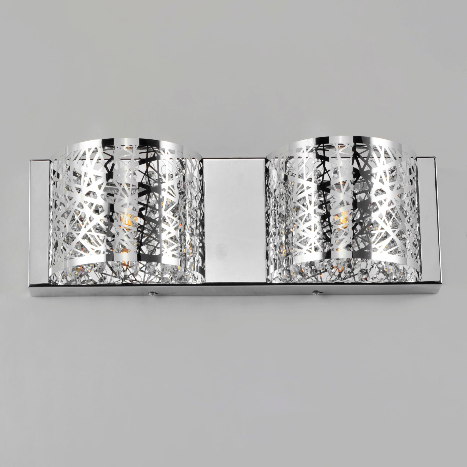 Inca 2-Light Wall Mount Polished Chrome by ET2