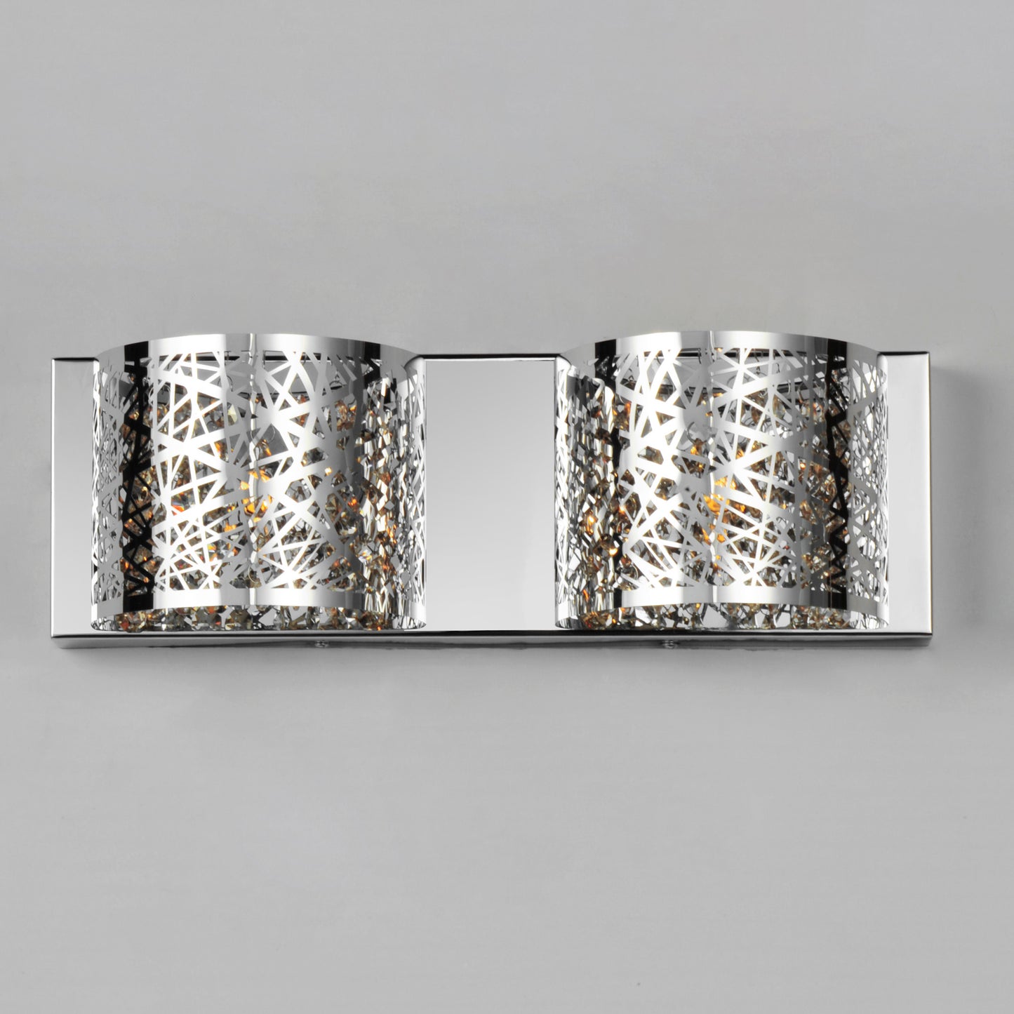 Inca 2-Light Wall Mount Polished Chrome by ET2