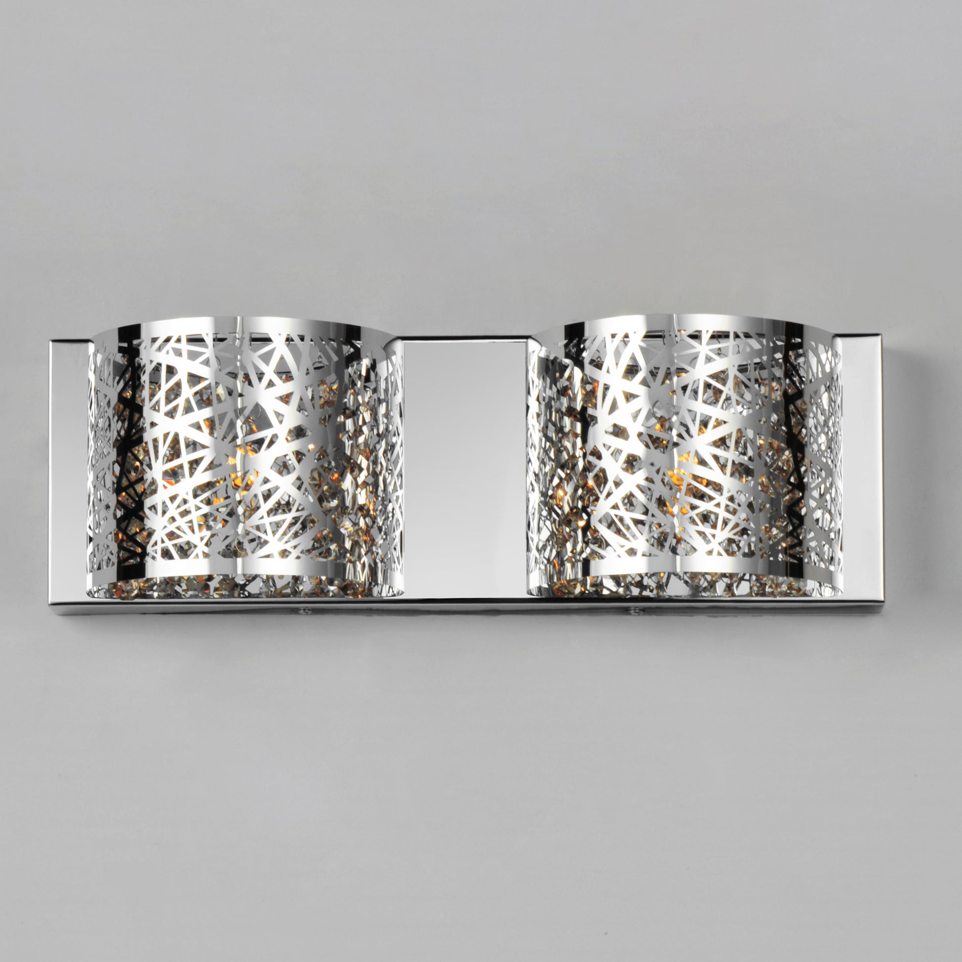 Inca 2-Light Wall Mount Polished Chrome by ET2