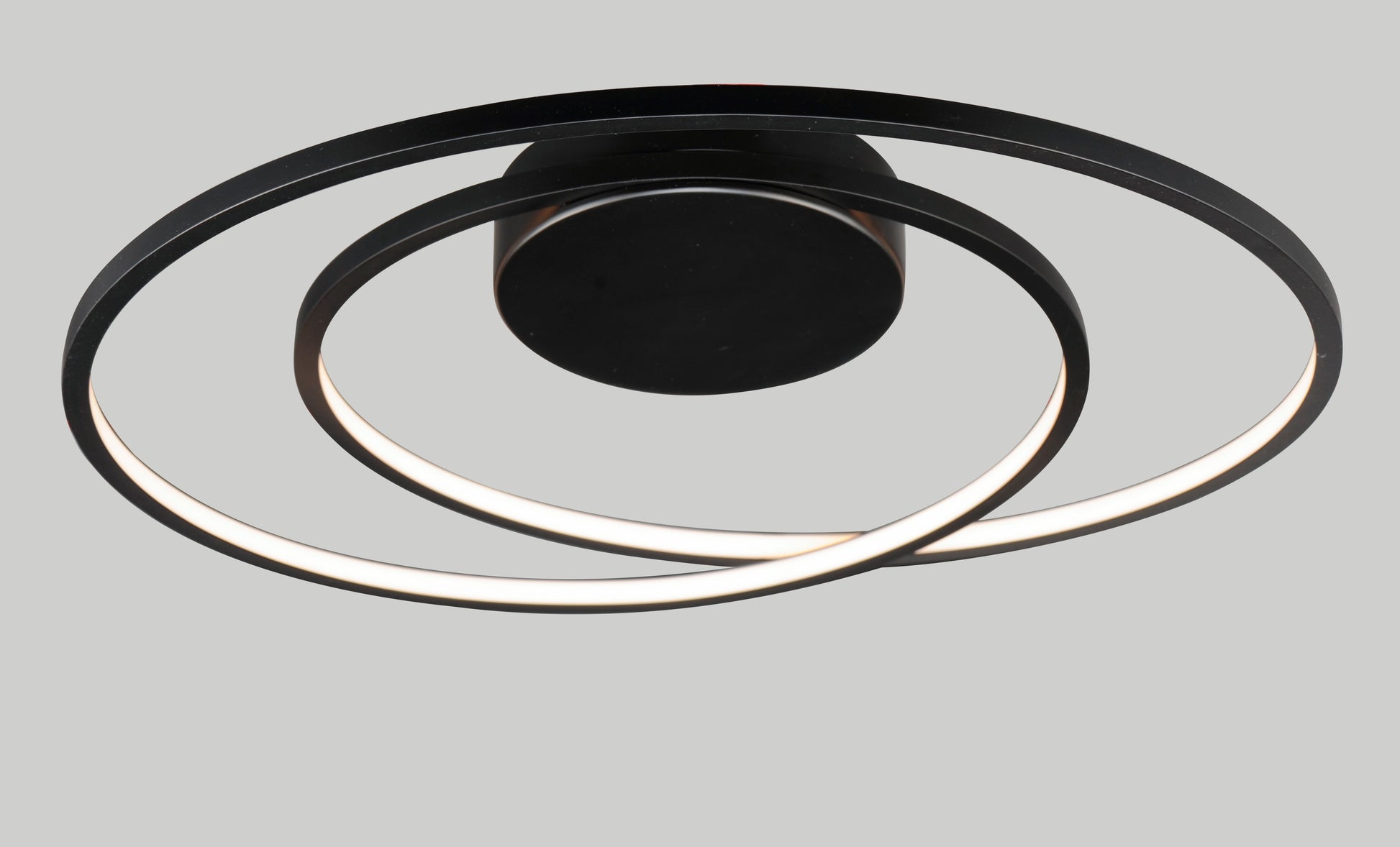 Cycle 18" LED Flush Mount Black by ET2