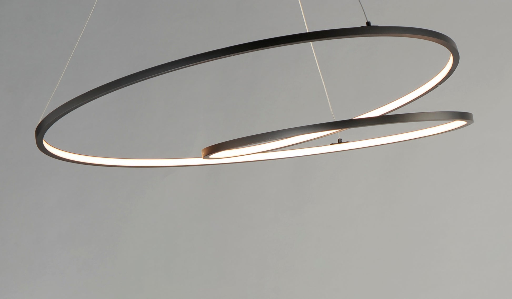 Cycle 25" LED Pendant Black by ET2