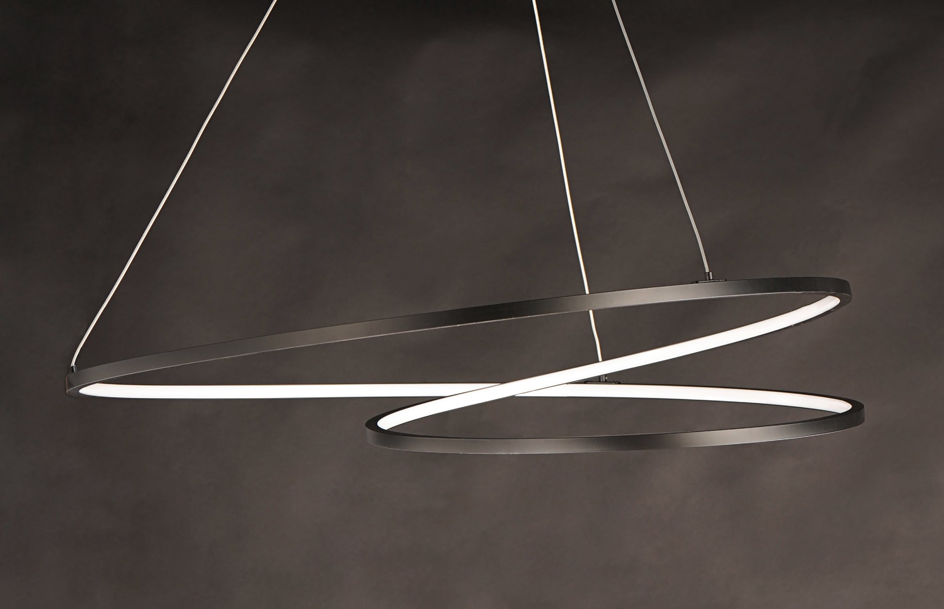 Cycle 31.5" LED Pendant Black by ET2