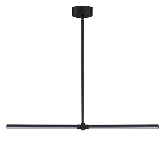 Dorian 36" Linear LED Pendant Black by ET2