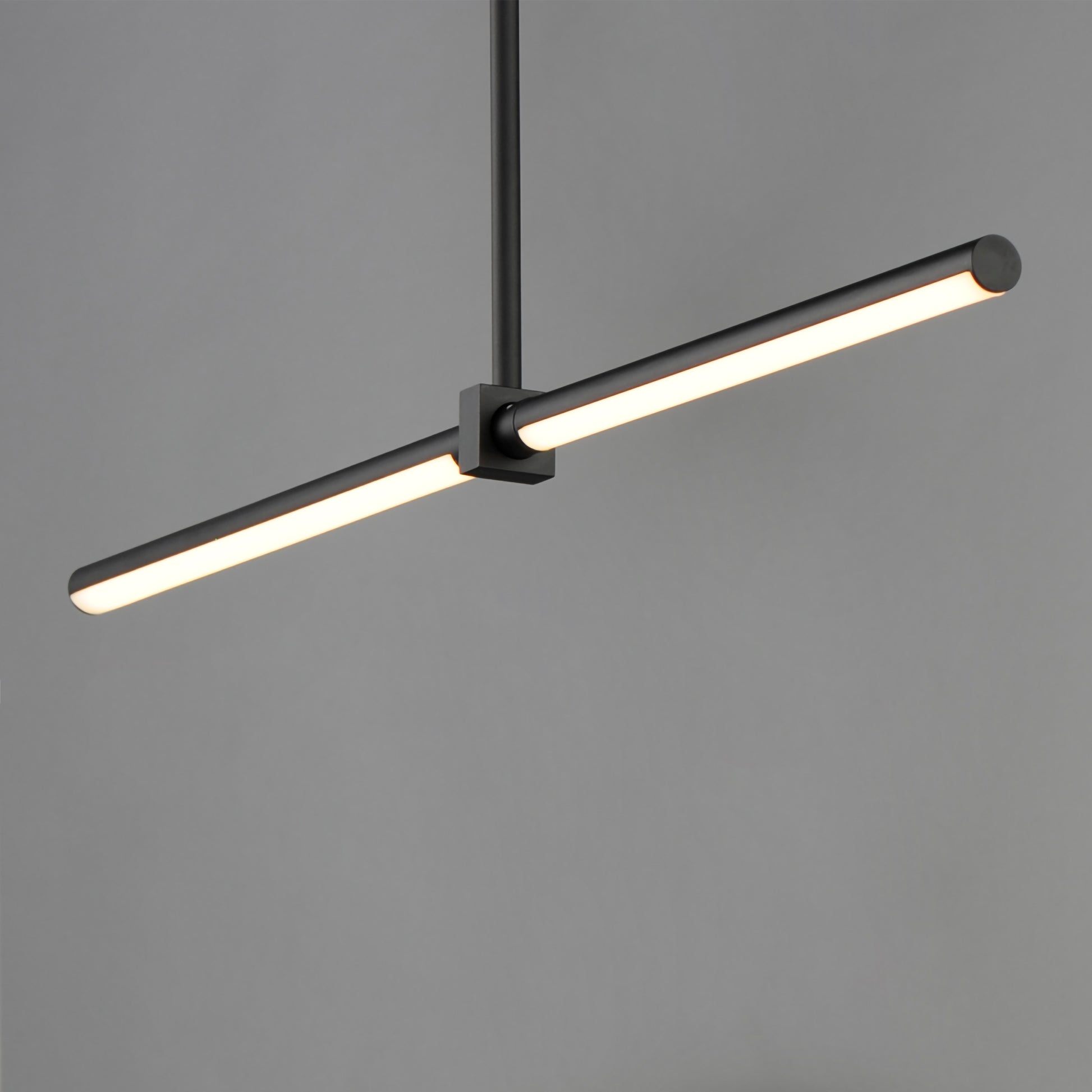 Dorian 36" Linear LED Pendant Black by ET2