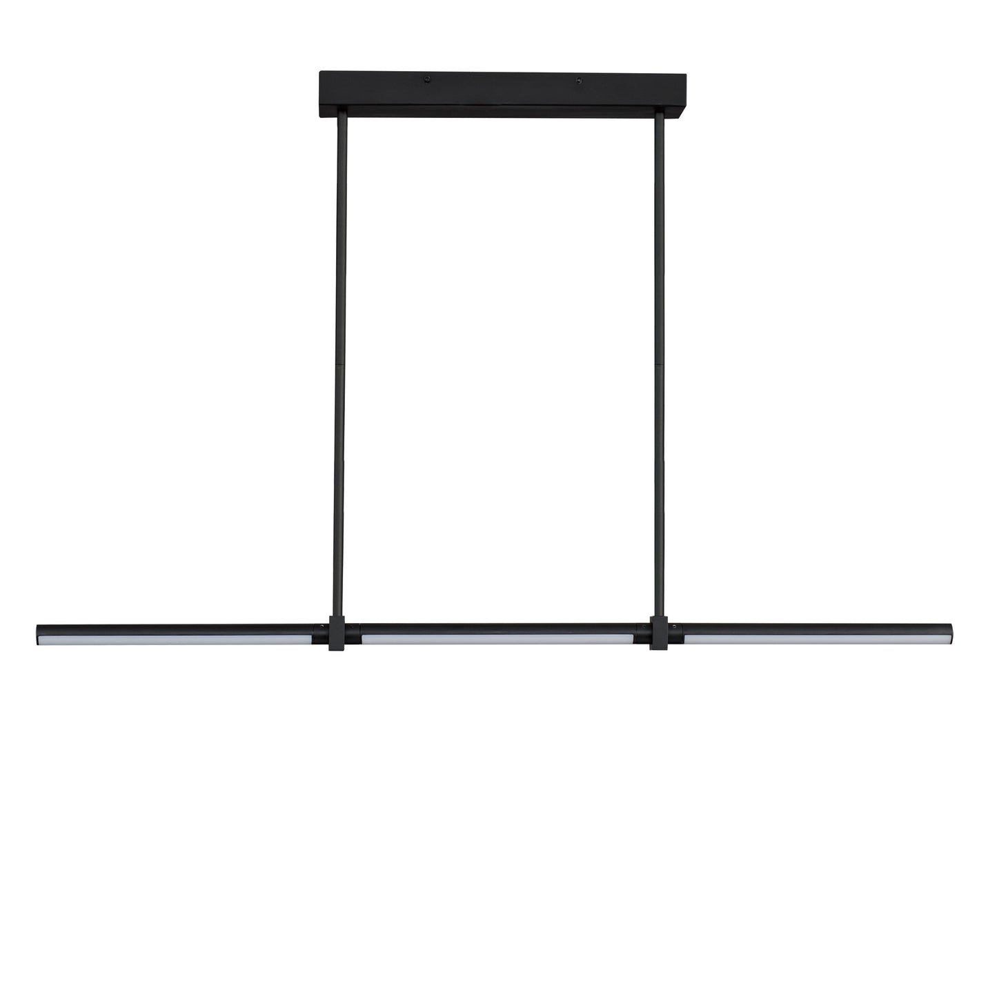 Dorian 48" Linear LED Pendant Black by ET2