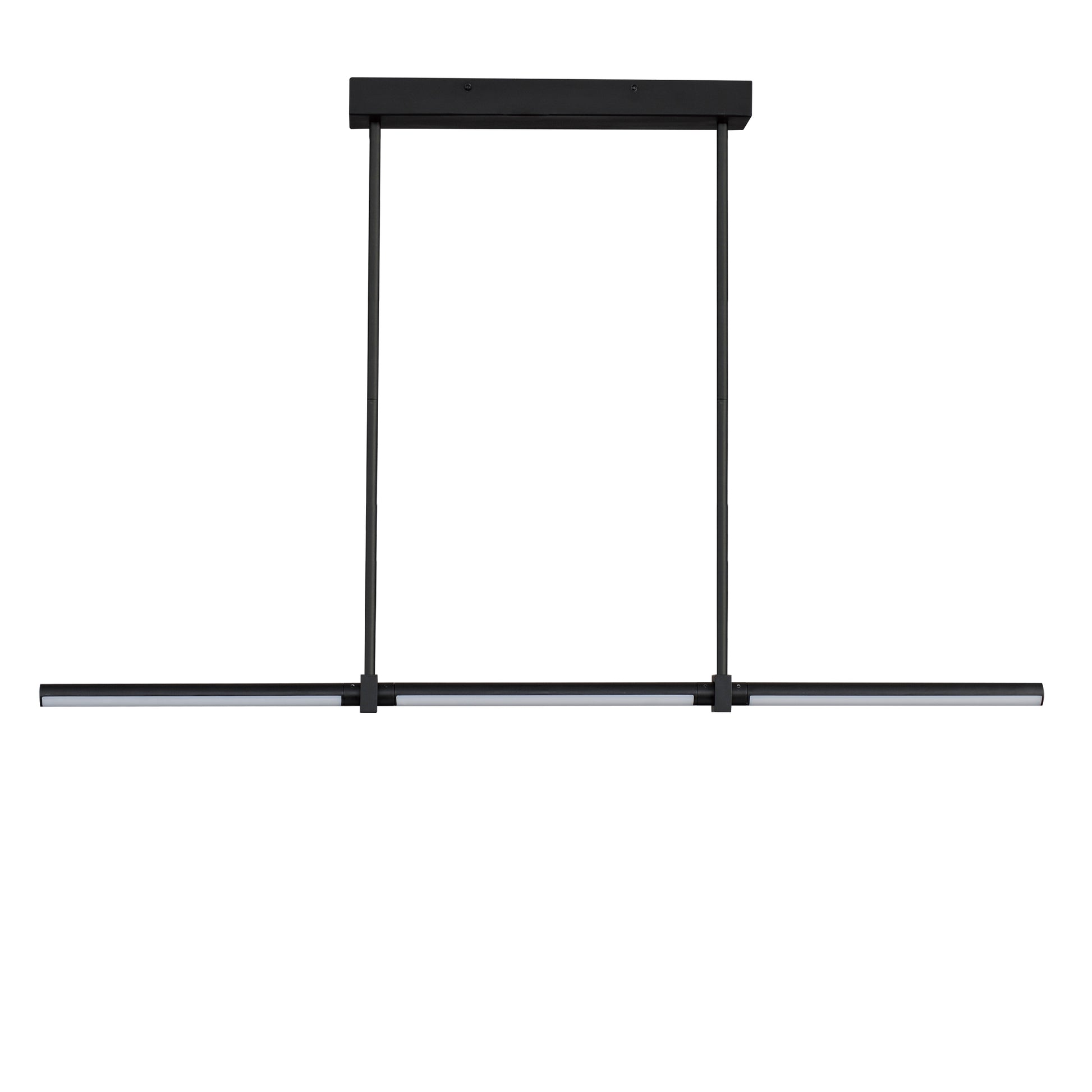 Dorian 48" Linear LED Pendant Black by ET2